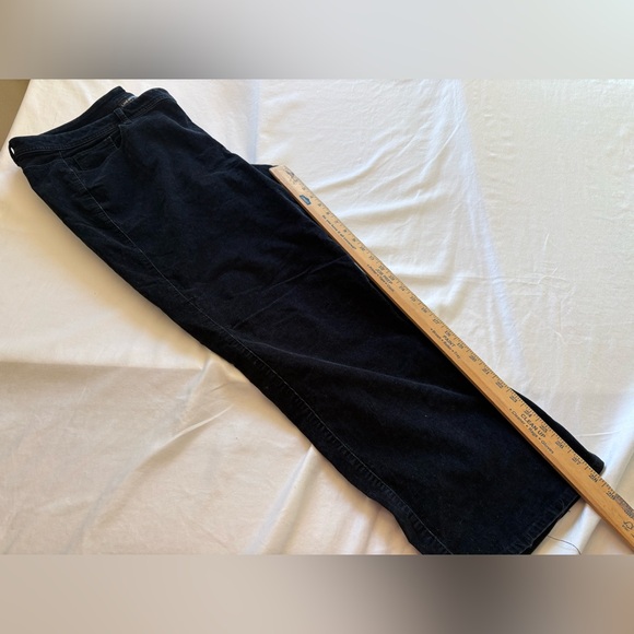 Lane Bryant Black Corduroy Pants Women’s 24 Relaxed Fit - Picture 7 of 8